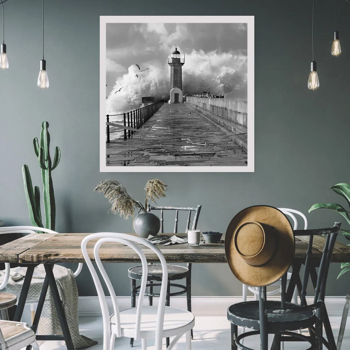 Poster - Fearless - 60x60 cm