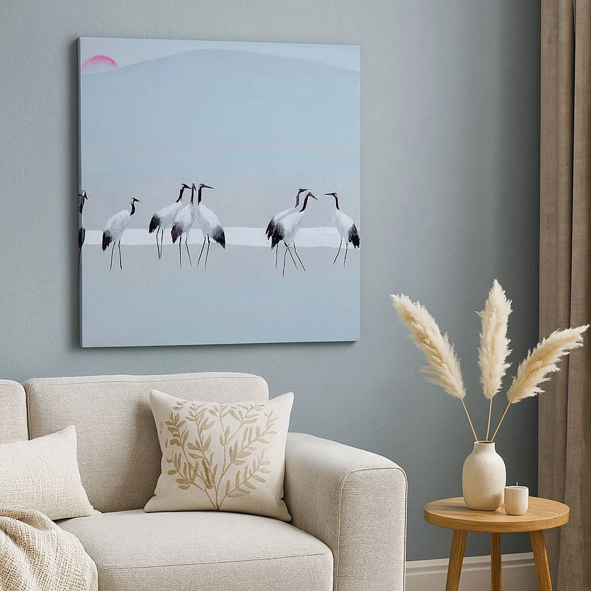 Canvas picture - After a Hot Day - 30x30 cm