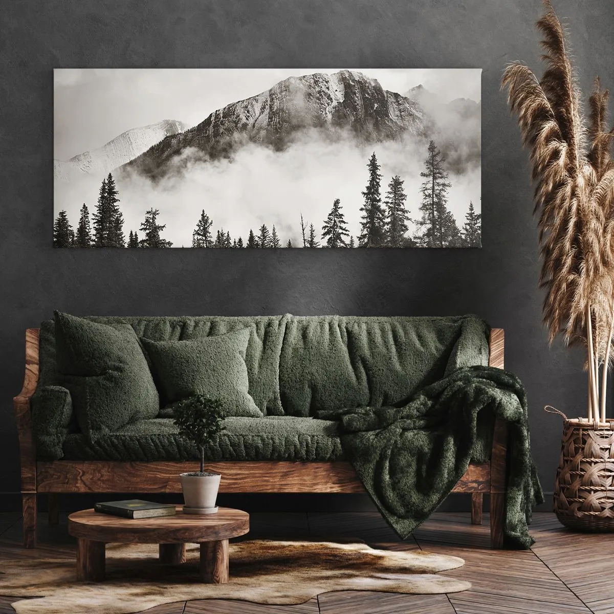 Canvas picture - Granite Ruler - 140x50 cm