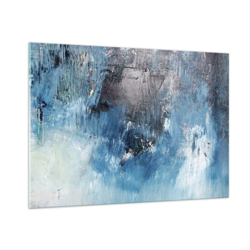 Glass picture - Blue Rhapsody - 100x70 cm