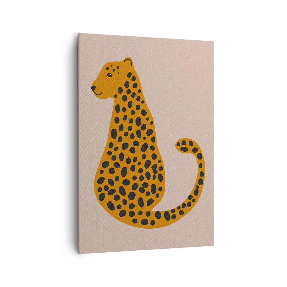 Canvas picture - Leopard Print Is Fashionable - 70x100 cm