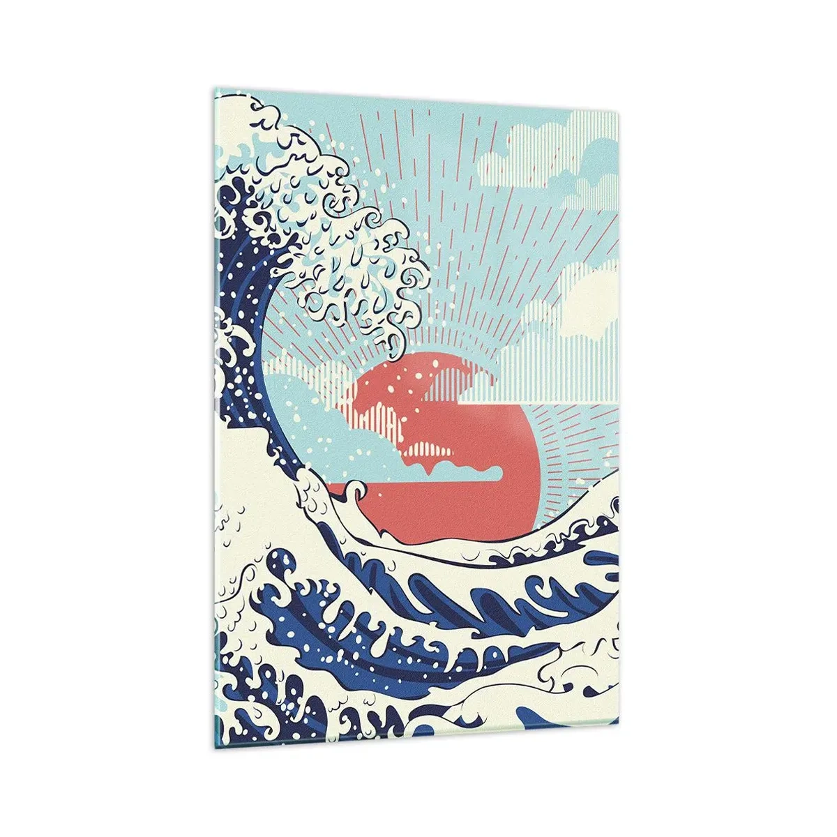 Glass picture - From Japanese Inspirations - 80x120 cm