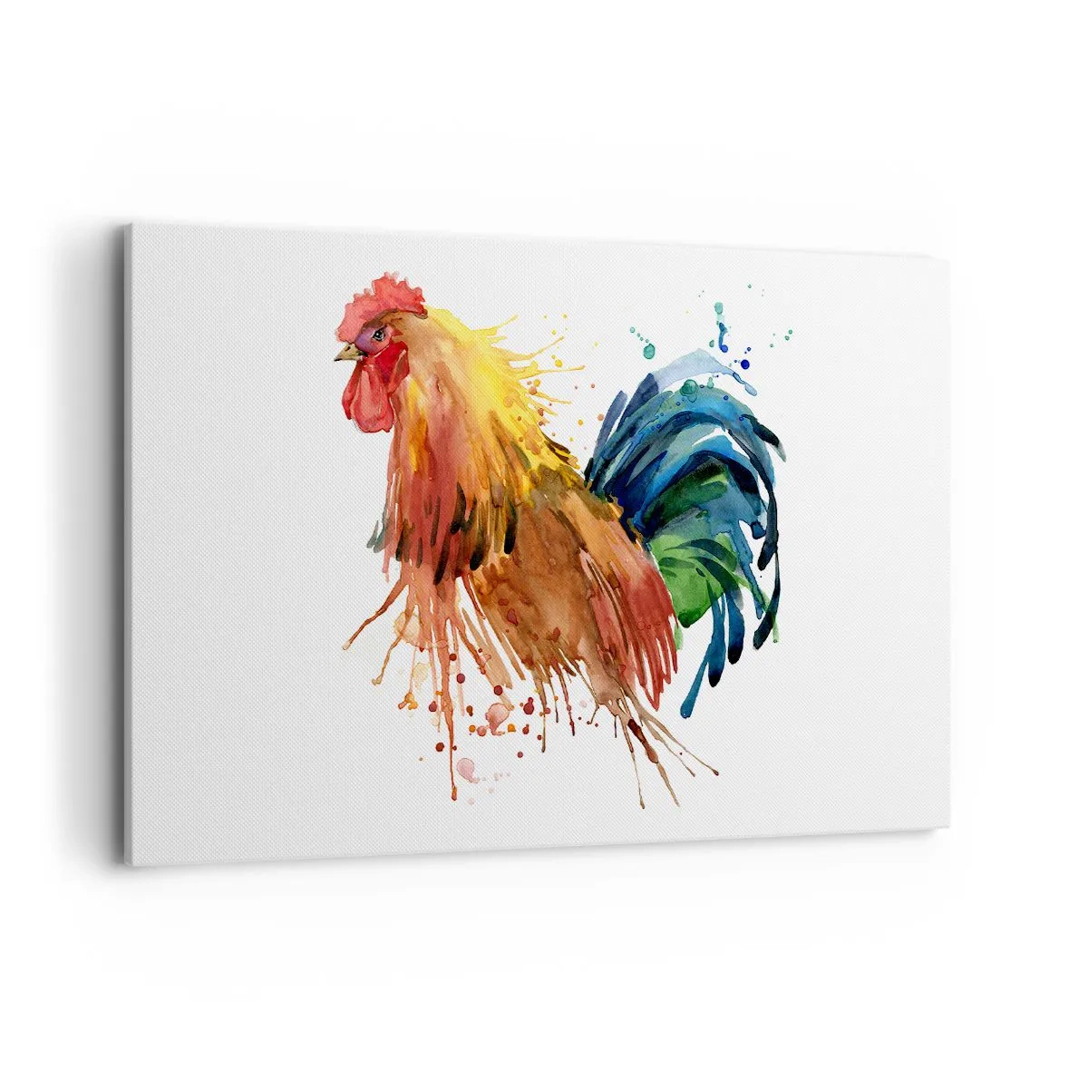 Canvas picture - King Rooster - 120x80 cm