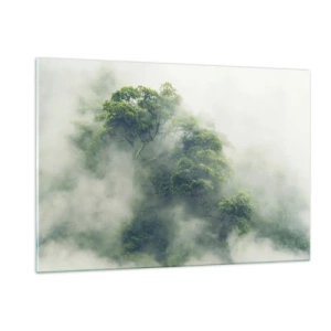 Glass picture - Wrapped In Fog - 120x80 cm