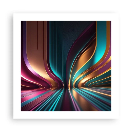 Poster - Architecture of Light - 50x50 cm