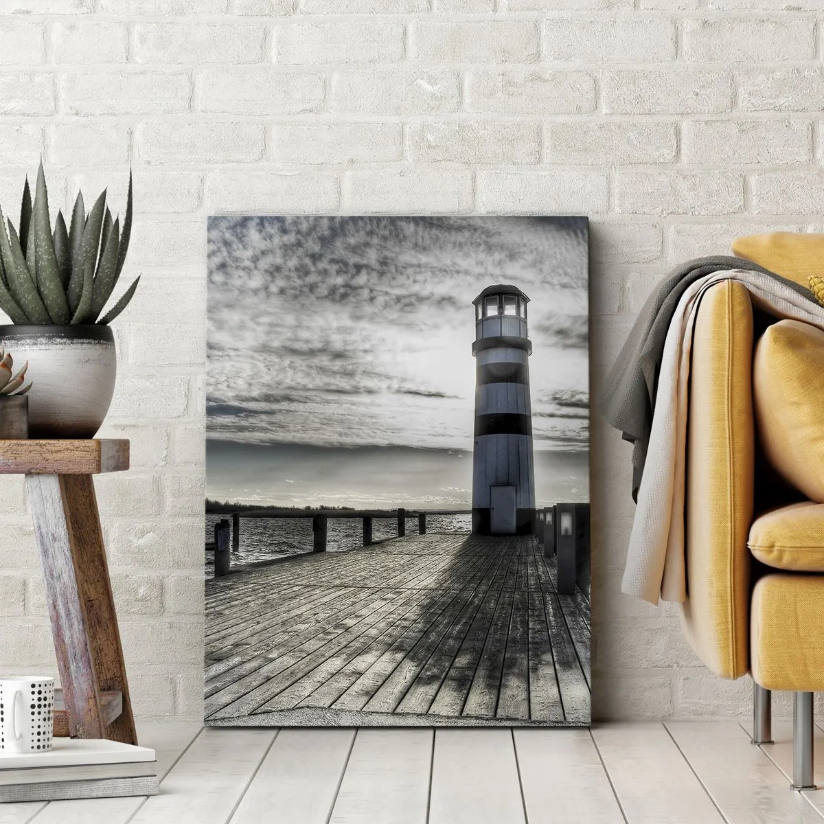 Canvas picture - Sailors, I am Waiting for You - 80x120 cm