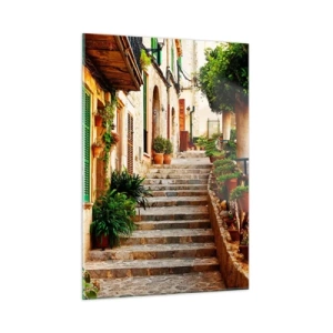 Glass picture - Charm of Spanish Holidays - 50x70 cm