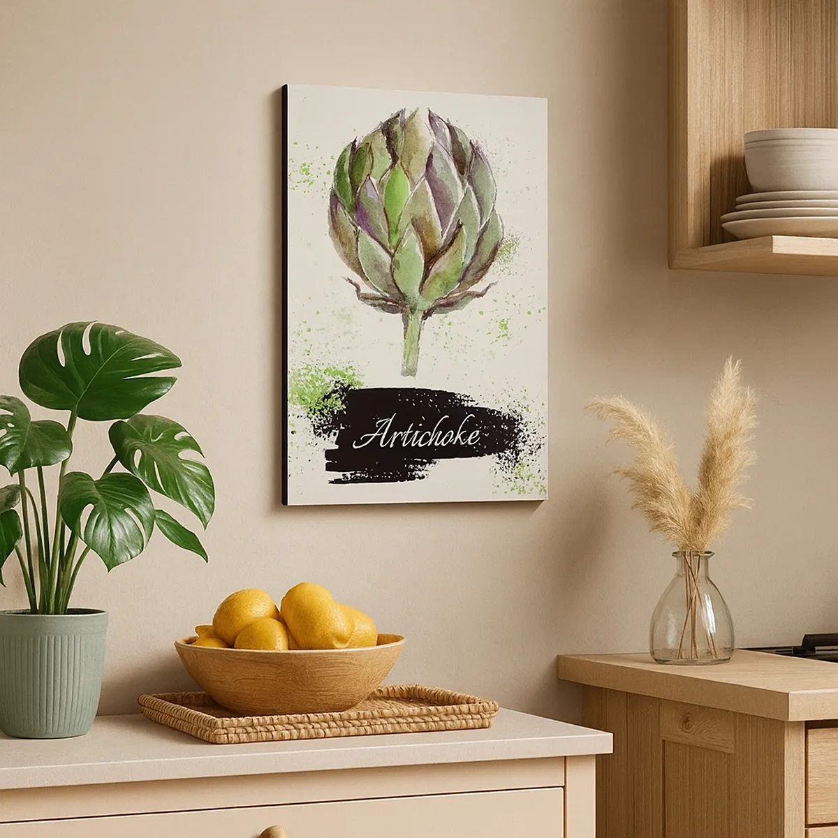 Canvas picture - Eviva Vegetables! - 50x70 cm