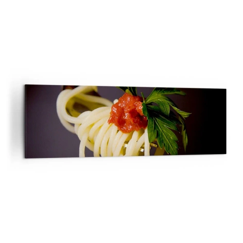 Canvas picture - Tasty Bite - 160x50 cm