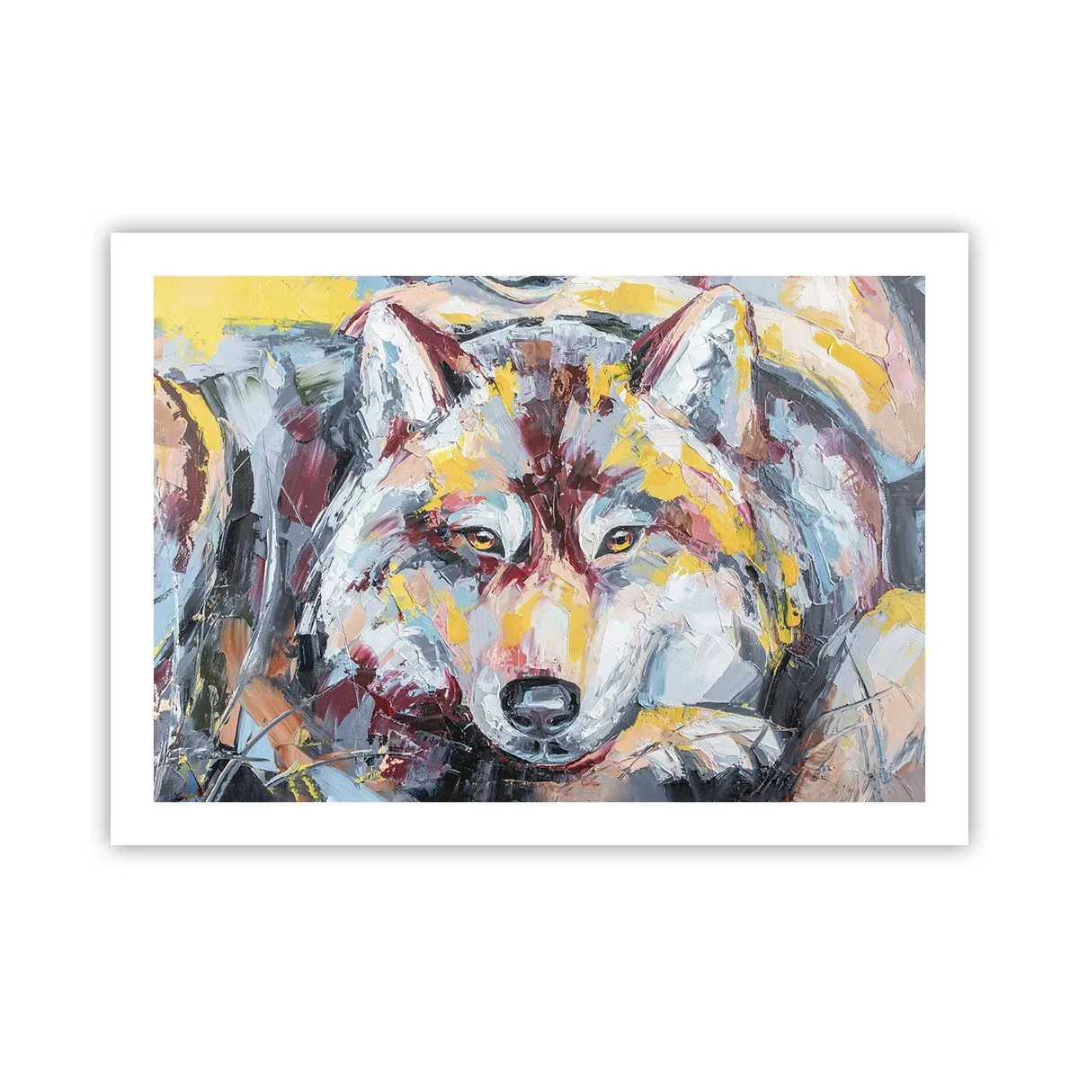 Poster - Wolf Eyes - 70x50 cm