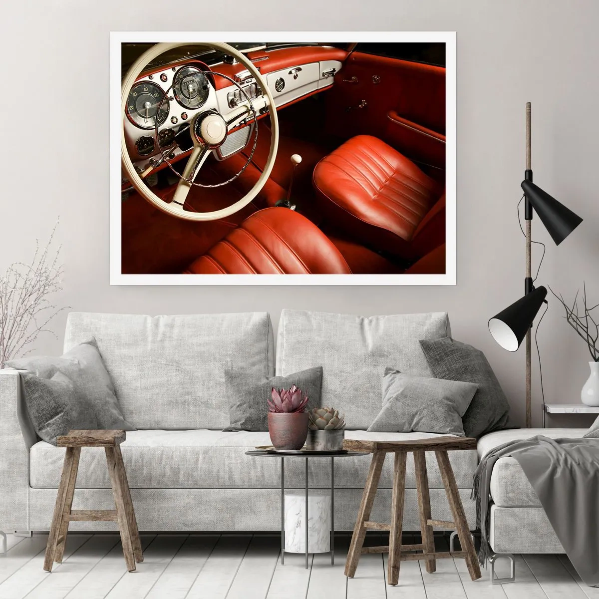 Poster - Luxury Vintage Style - 70x50 cm