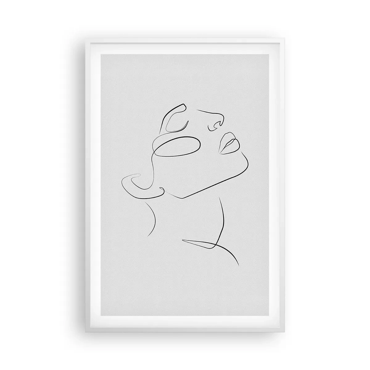 Poster in white frmae - Meanders of a Dream - 61x91 cm