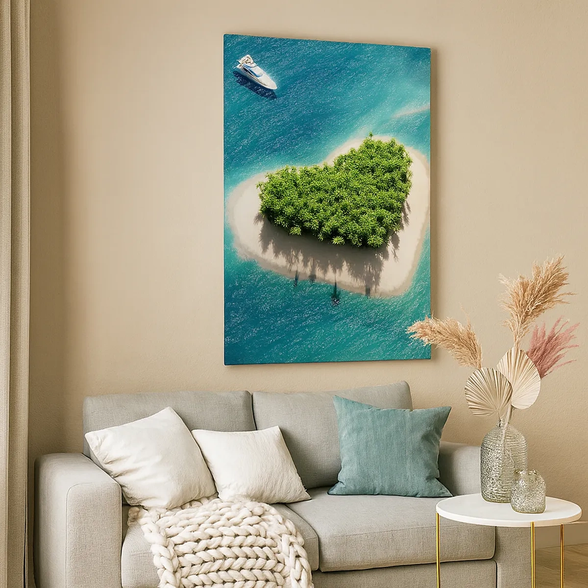 Canvas picture - I Love Summer - 50x70 cm