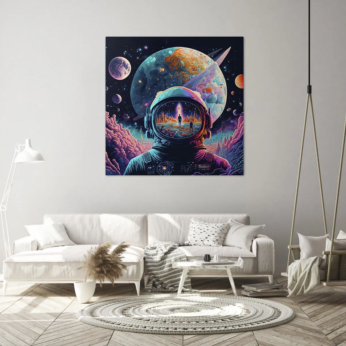 Canvas picture - Philosophers Didn't Imagine This - 30x30 cm