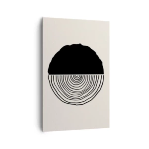 Canvas picture - Half-half - 80x120 cm