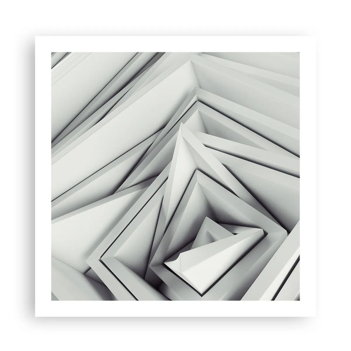 Poster - Acute Angles Budding - 60x60 cm
