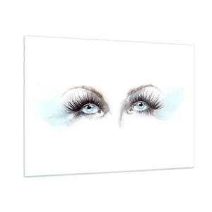 Glass picture - Eyes ofaAn Angel? - 100x70 cm