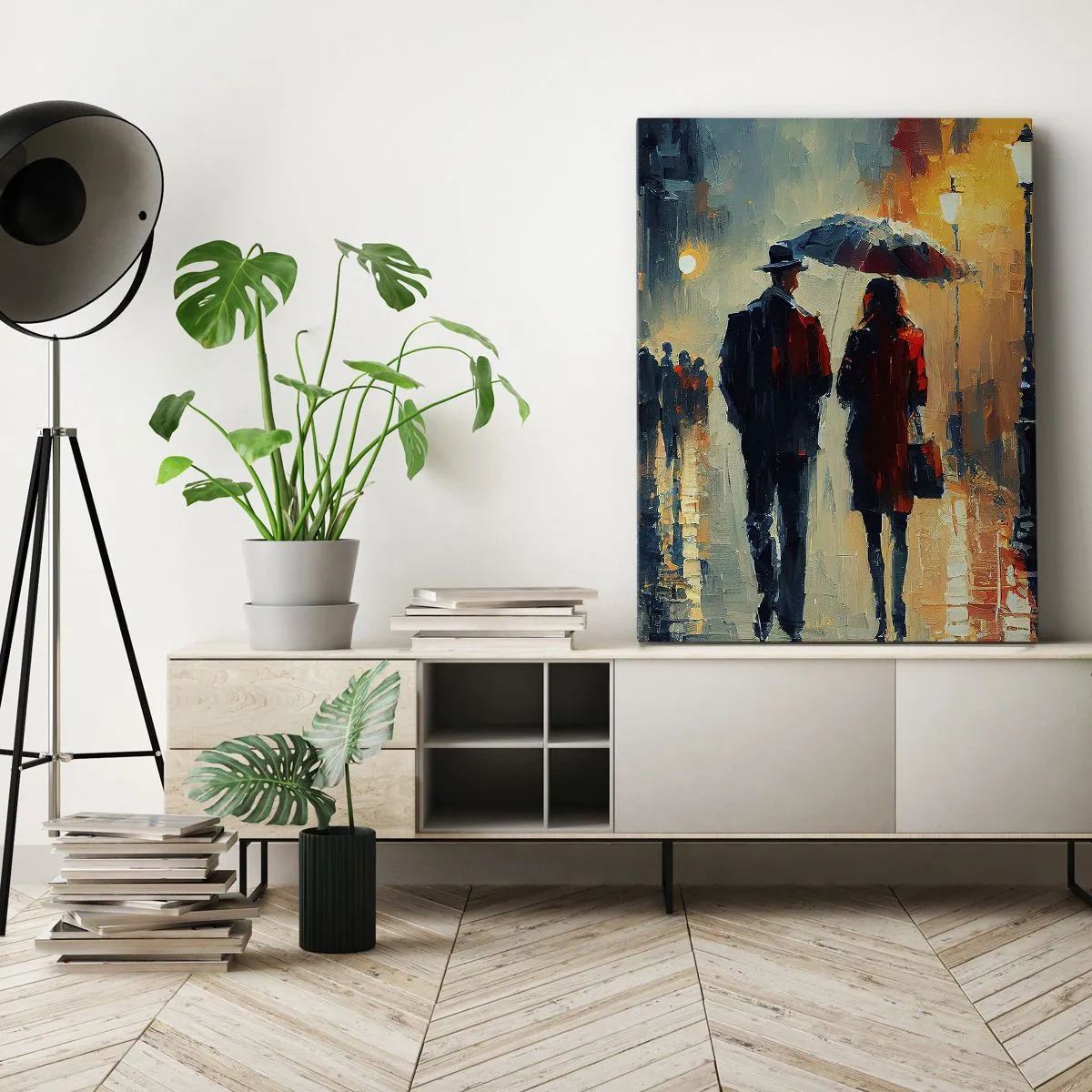 Canvas picture - Urban Love Story - 50x70 cm