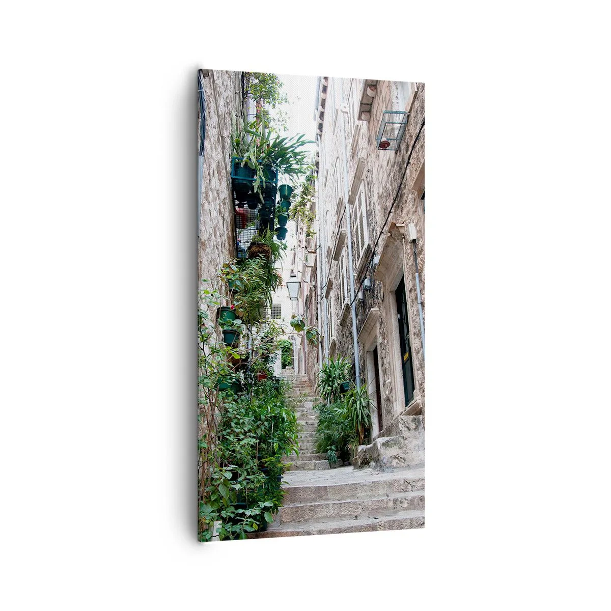 Canvas picture - Charm of Old Town - 65x120 cm