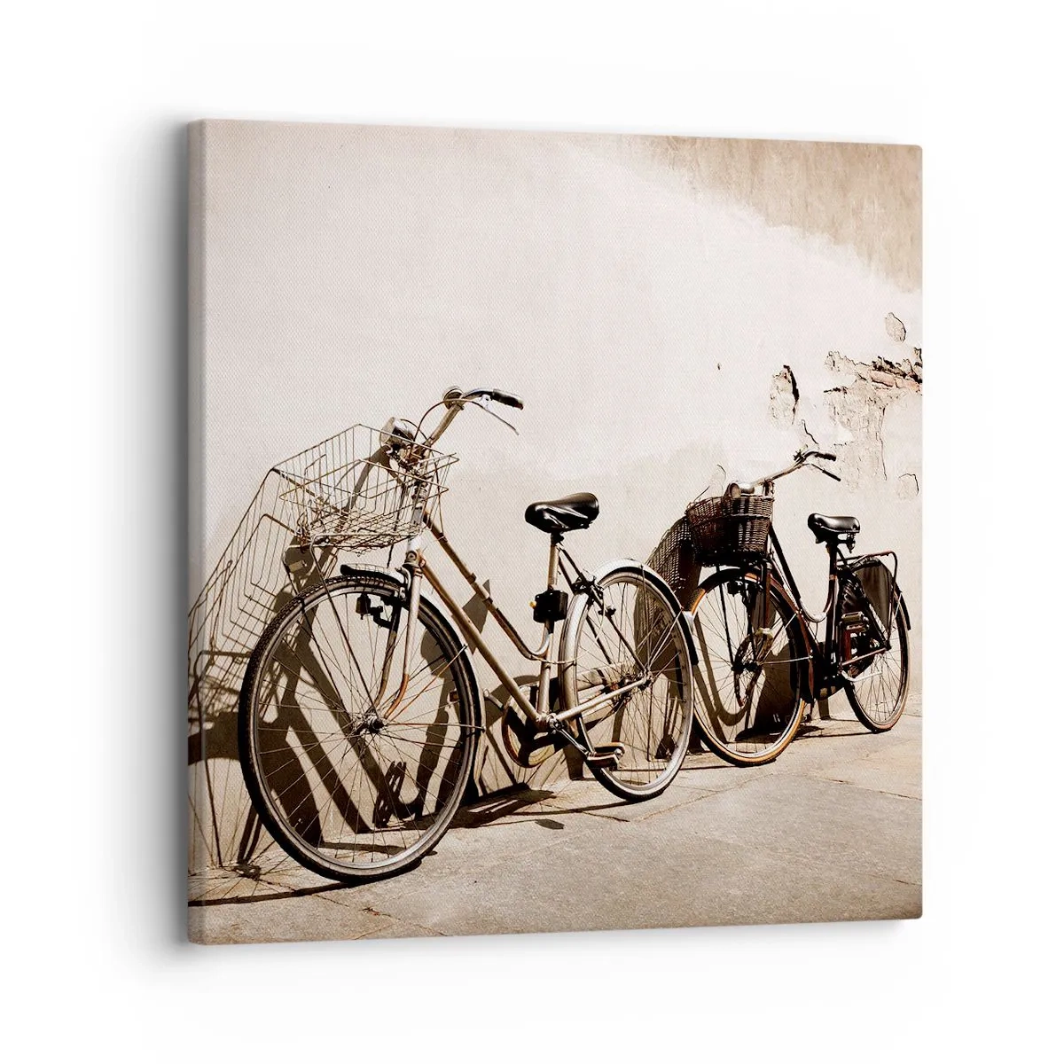 Canvas picture - Unforgetable Charm of the Past - 30x30 cm