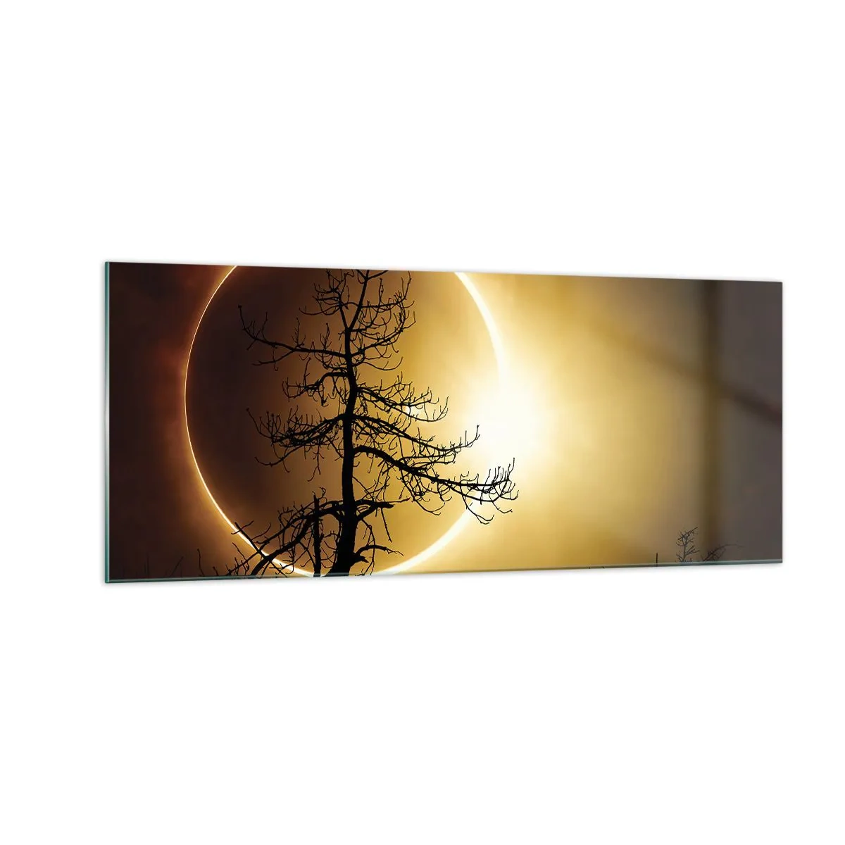 Glass picture - Total Eclipse - 100x40 cm