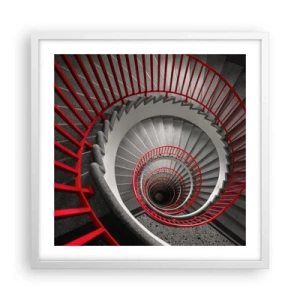 Poster in white frmae - Games of Architecture - 50x50 cm