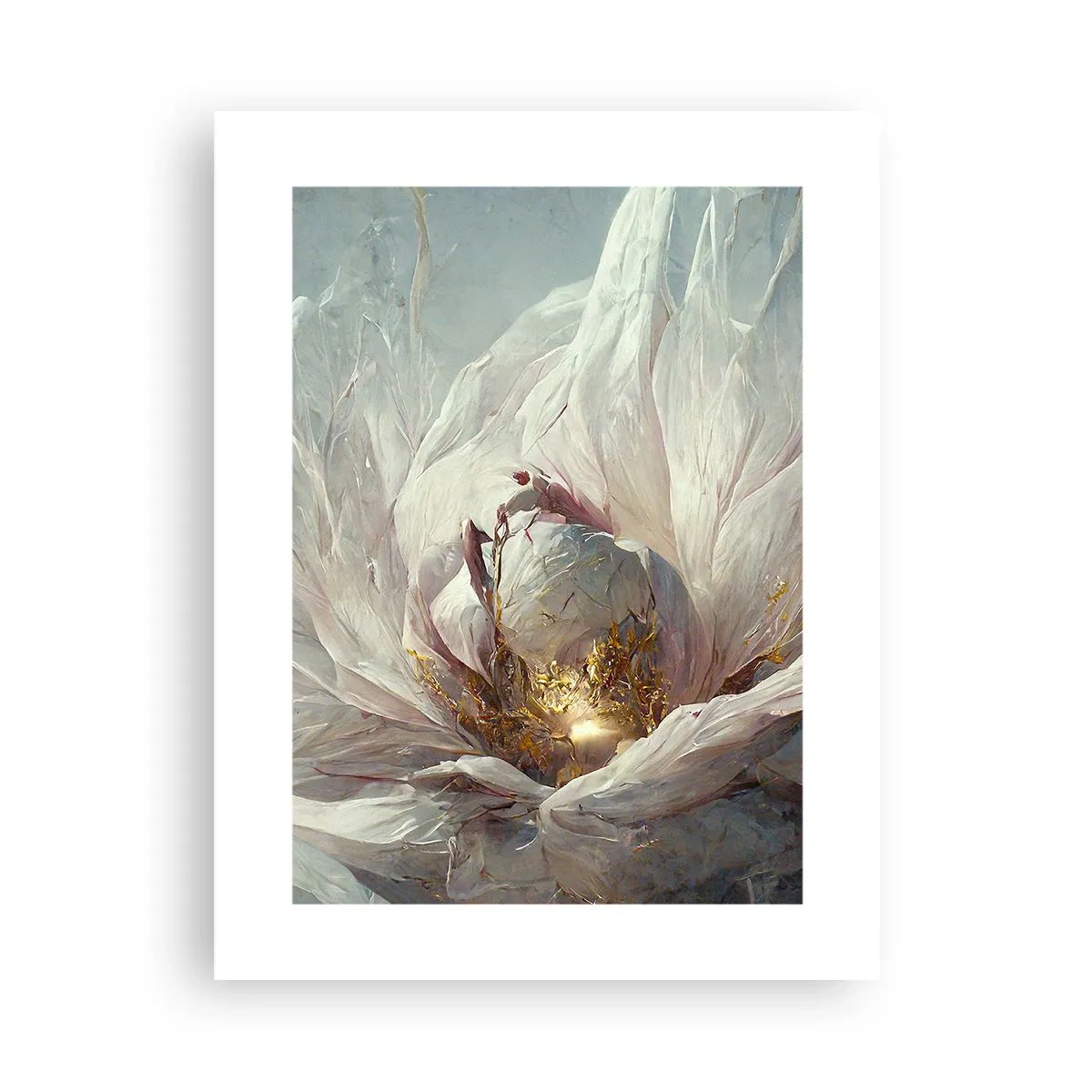 Poster - It Blooms Once Every Hunderd Years - 30x40 cm