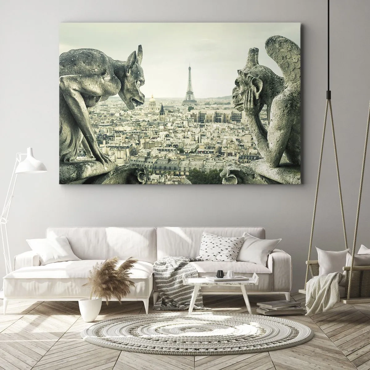 Canvas picture - Parisian Talks - 100x70 cm