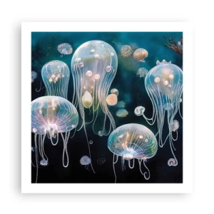 Poster - Underwater Ball - 60x60 cm