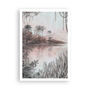 Poster - Diary of a 19th Century Explorer - 70x100 cm