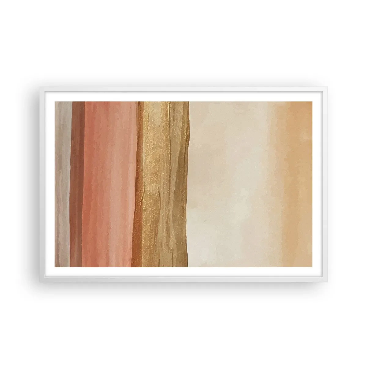 Poster in white frmae - Vertical Composition - 91x61 cm