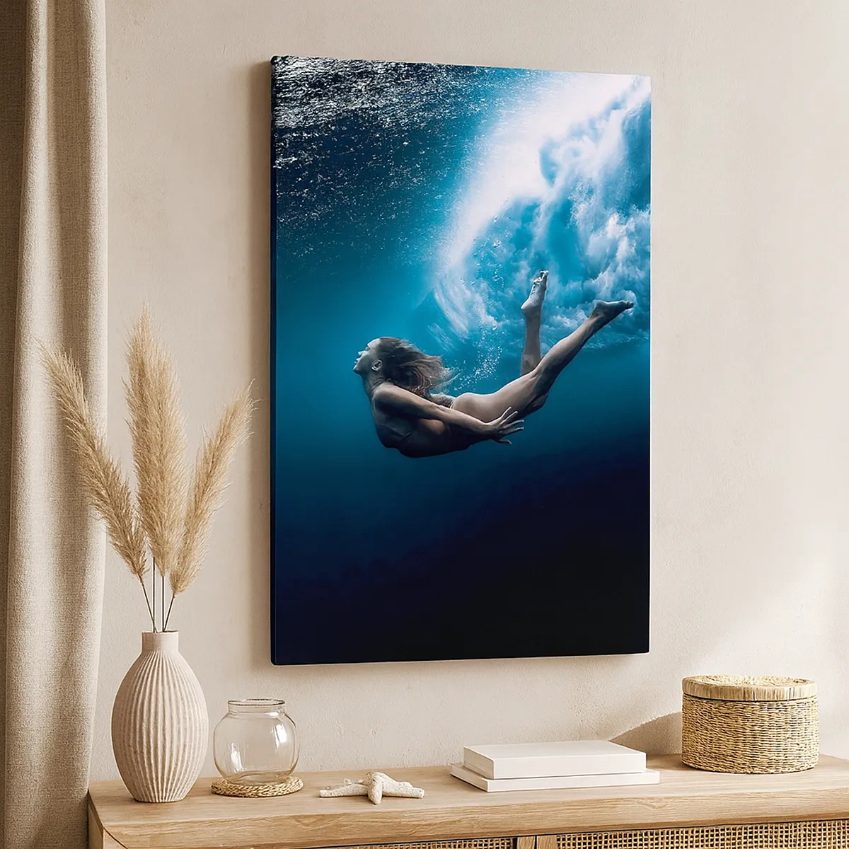 Canvas picture - Contemporary Syren - 50x70 cm