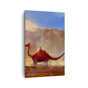 Canvas picture - If They Hadn't Gone Extinct - 80x120 cm