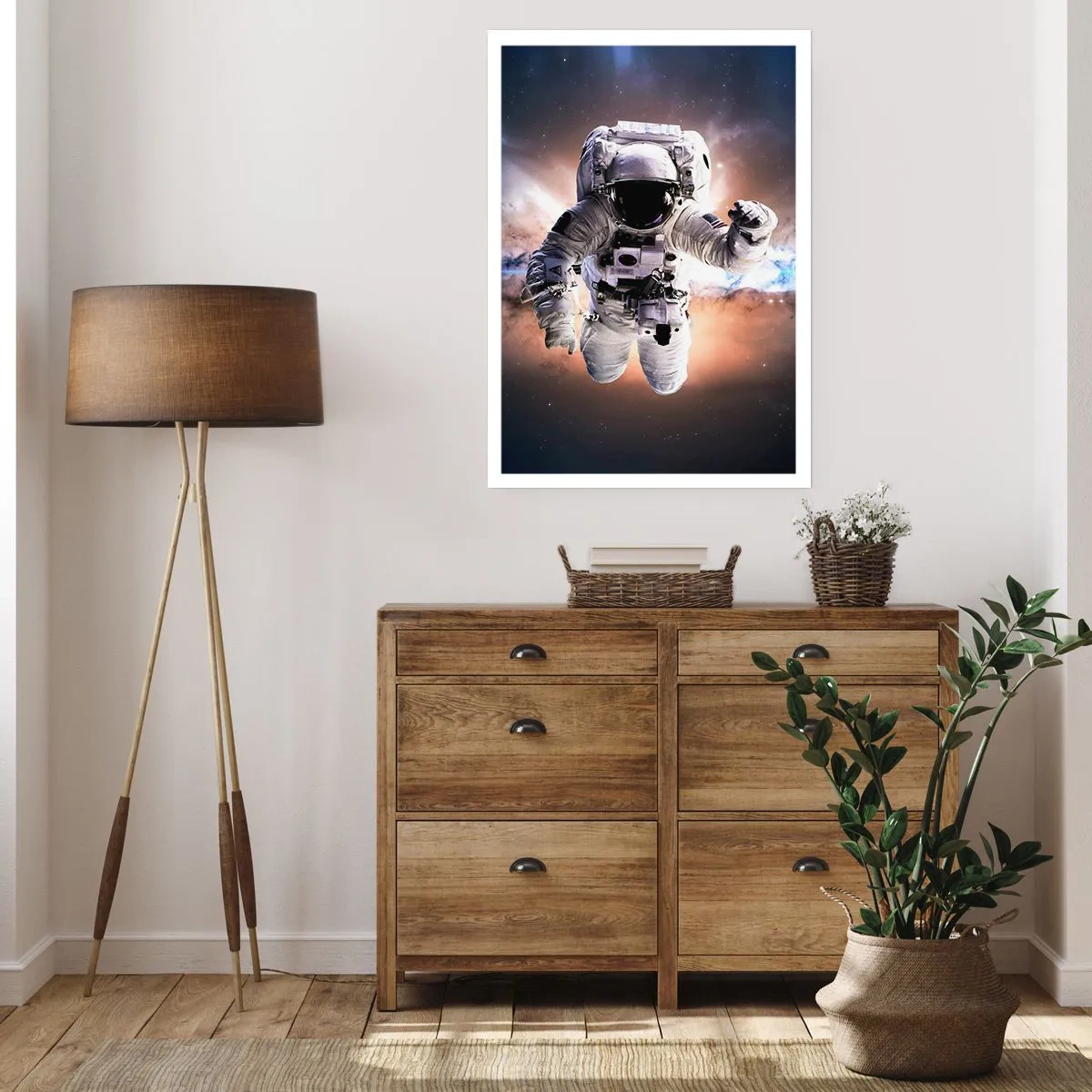 Poster - Greetings from Space - 50x70 cm