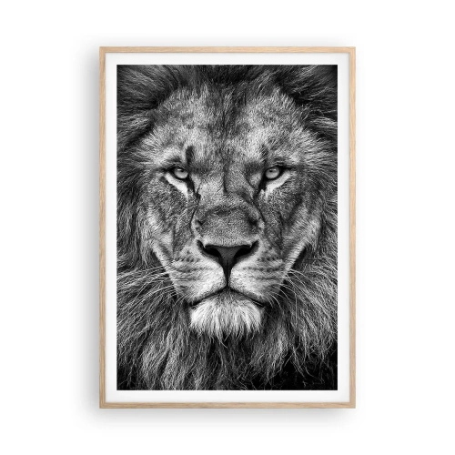 Poster in light oak frame - In Coronation Clothes - 70x100 cm