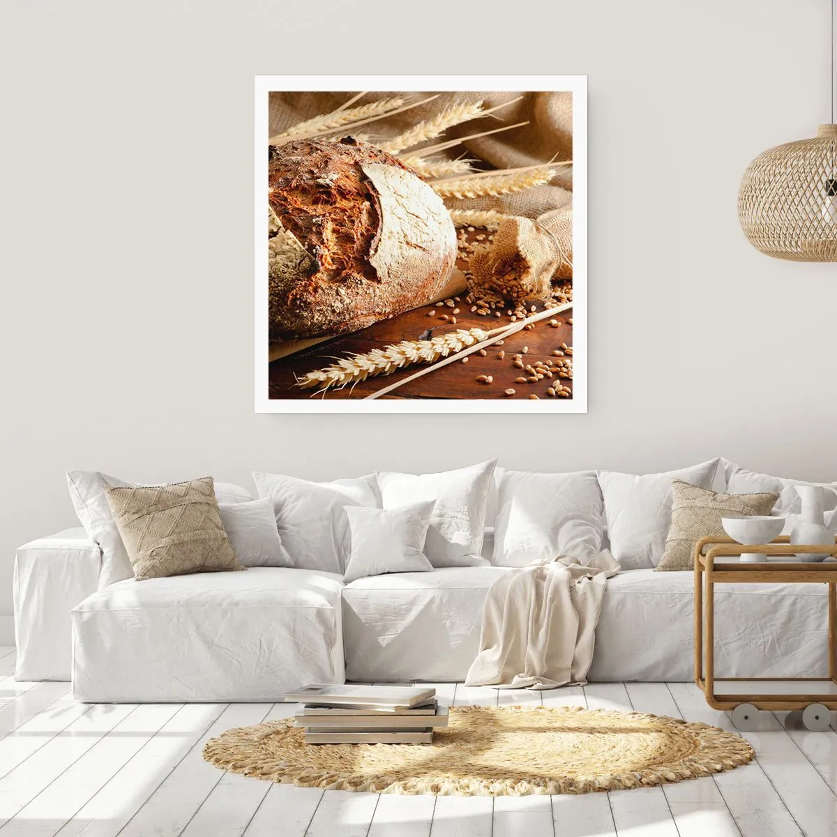 Poster - Tasty, Fragrant, Crunchy - 50x50 cm