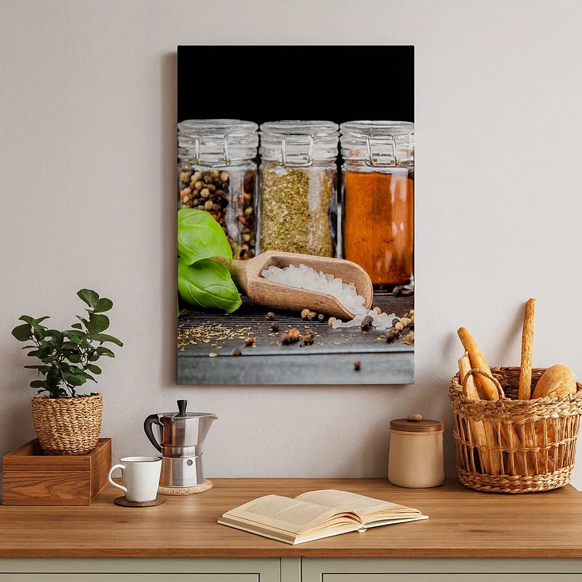 Canvas picture - Spicing Up Life - 50x70 cm