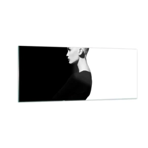 Glass picture - Simply a Woman - 100x40 cm
