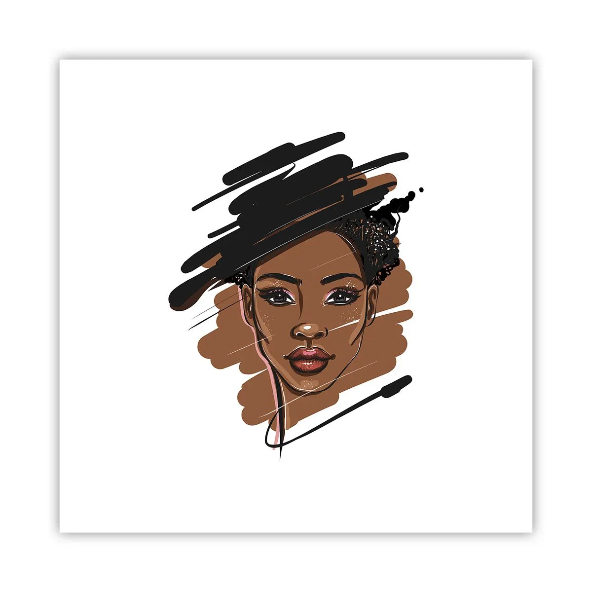 Poster - Sweet Like Chocolate - 30x30 cm