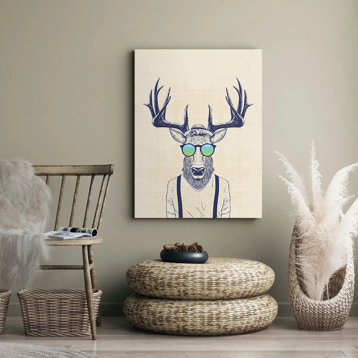 Canvas picture - And Who Did You Expect? - 50x70 cm