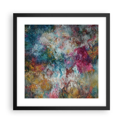 Poster in black frame - In Full Bloom - 40x40 cm