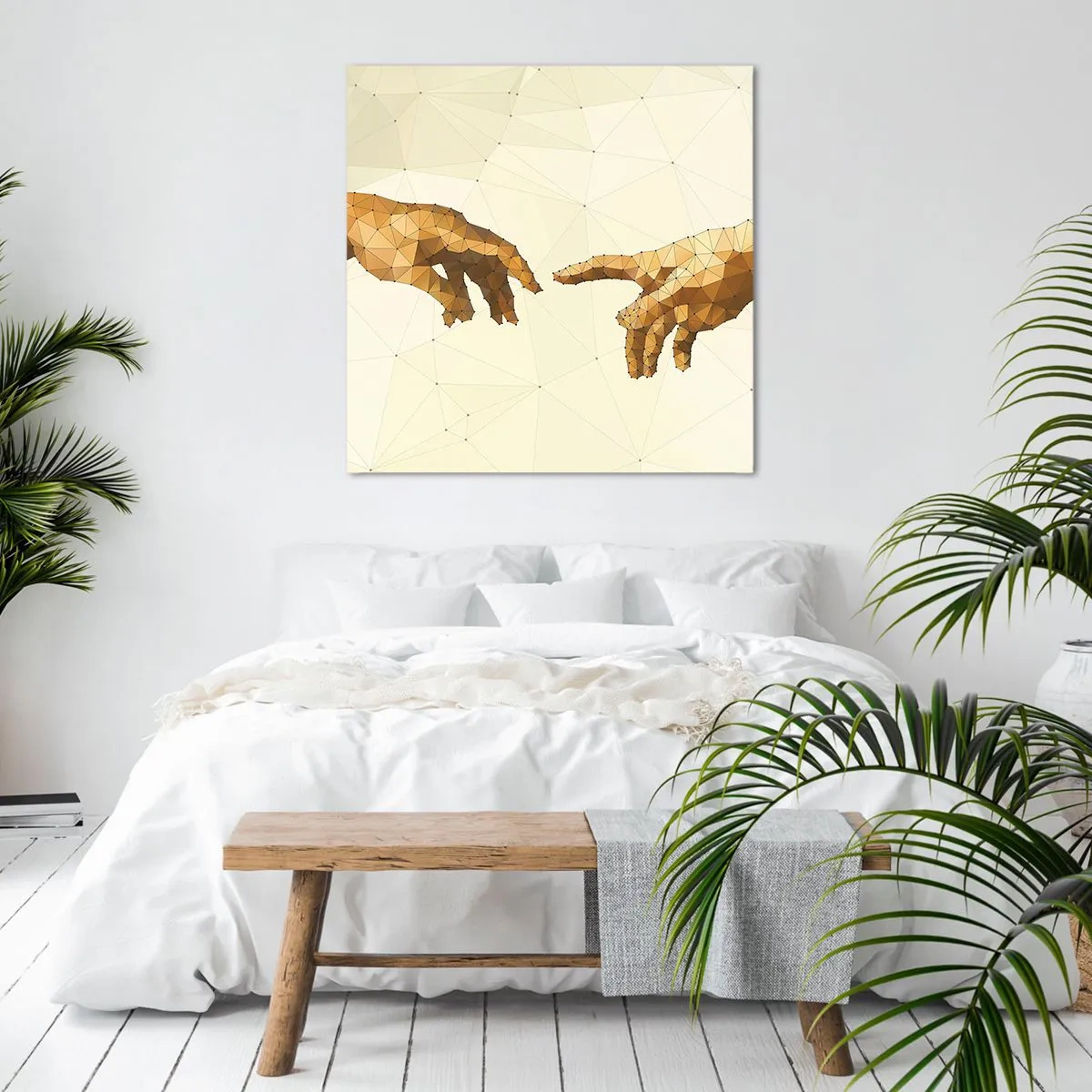 Canvas picture - God's Geometry - 70x70 cm