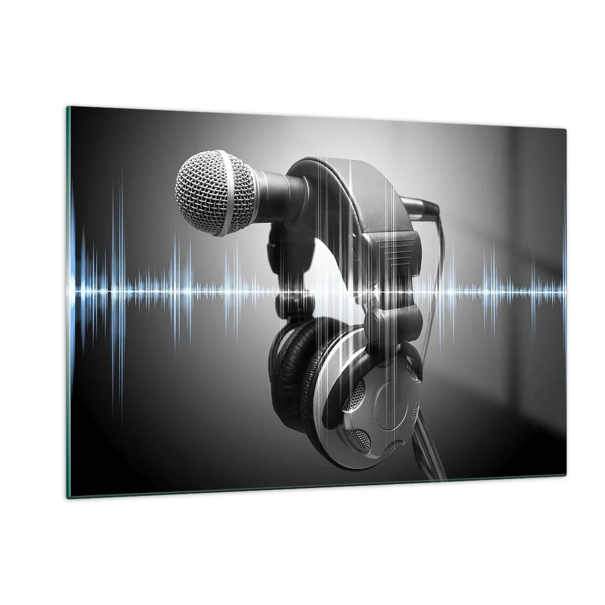Glass picture - You Can Still Hear the Singing - 120x80 cm