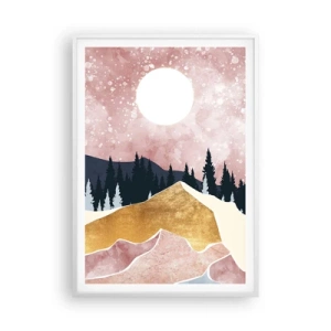 Poster in white frmae - Night Guard - 70x100 cm