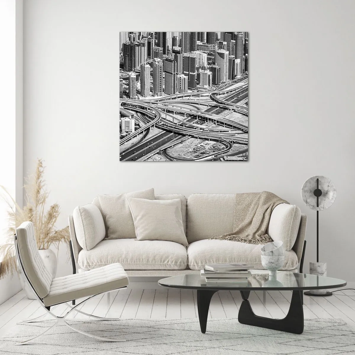 Glass picture - Dubai - Impossible City - 70x70 cm