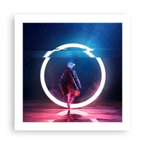 Poster - Between Worlds - 50x50 cm