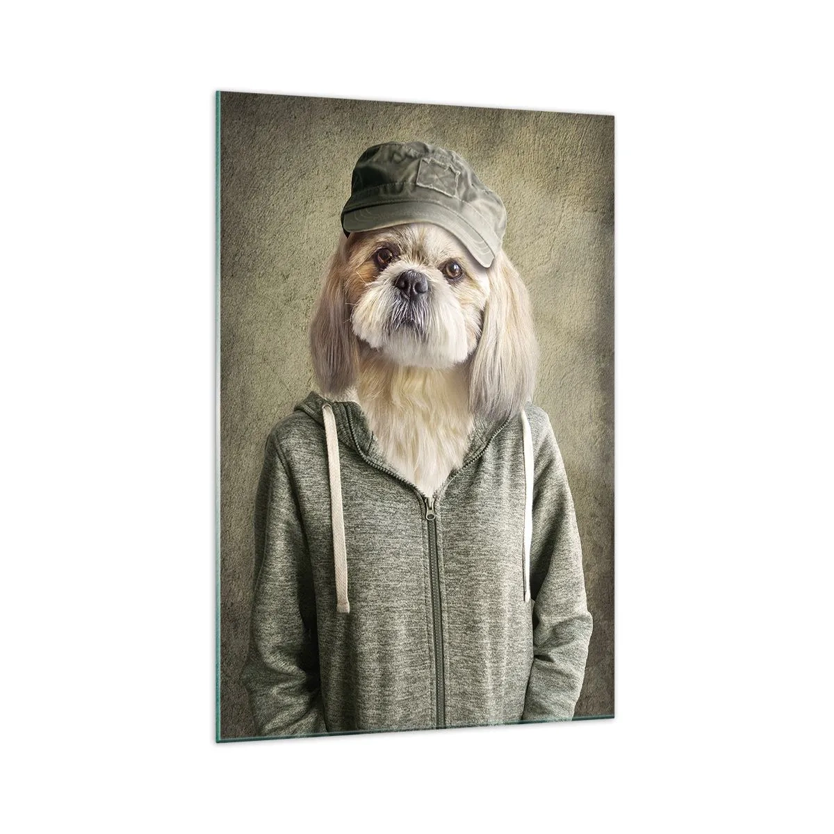 Glass picture - I Prefer Casual Style - 70x100 cm