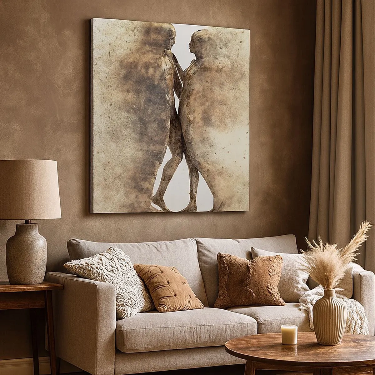 Canvas picture - From Dust They Rose to Love - 30x30 cm