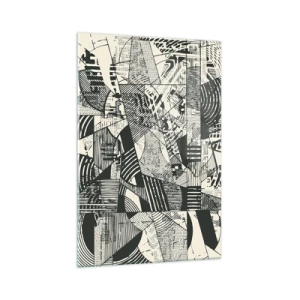 Glass picture - Dynamics of Contemporaneity - 70x100 cm