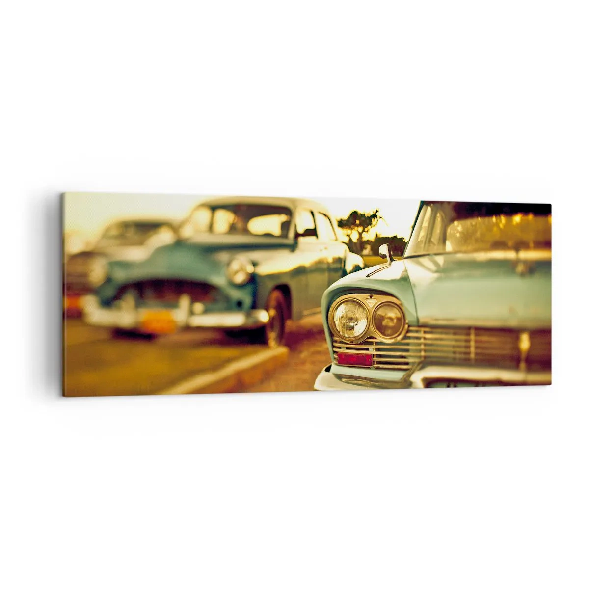 Canvas picture - We Wait and See - 140x50 cm